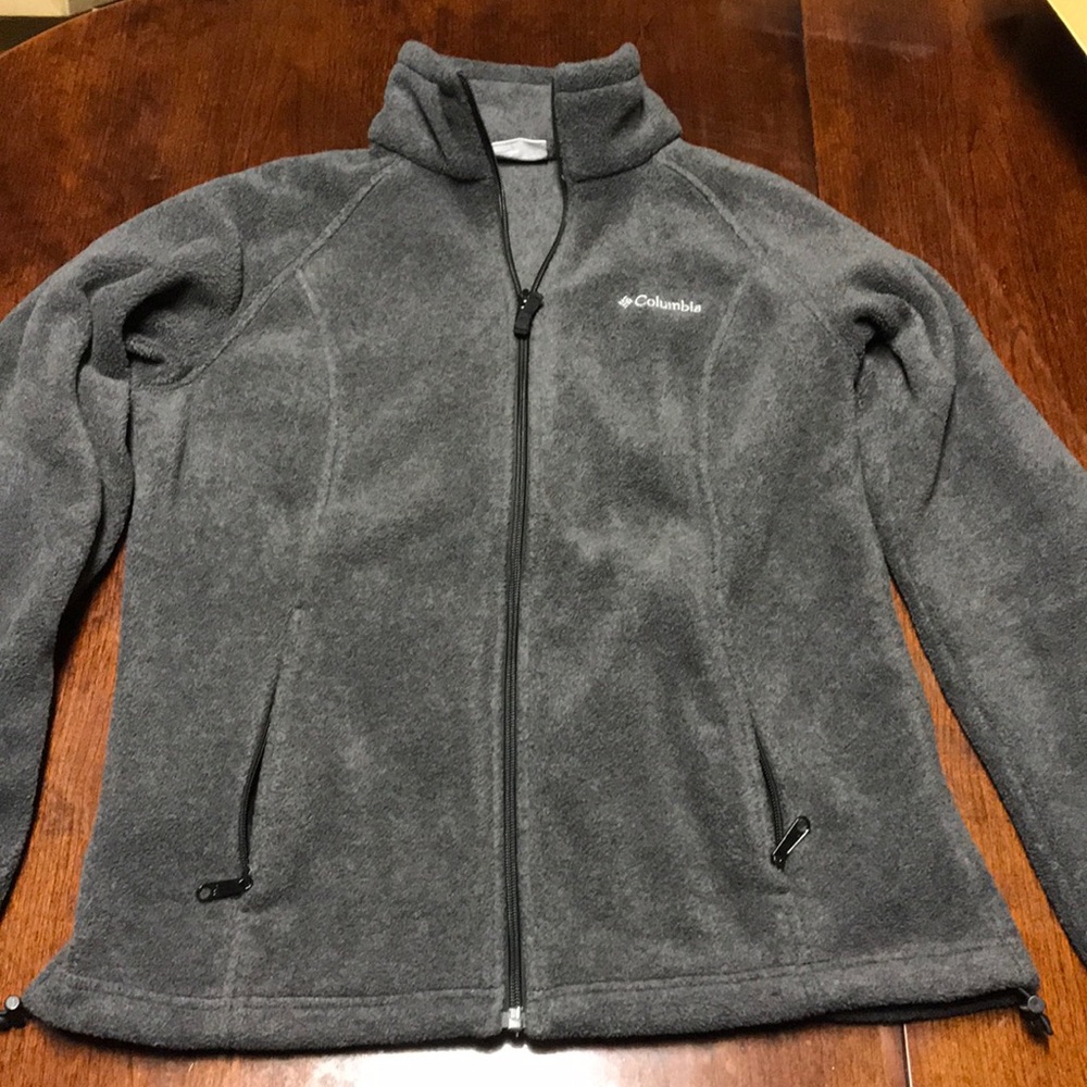 Charcoal Columbia super soft fleece
